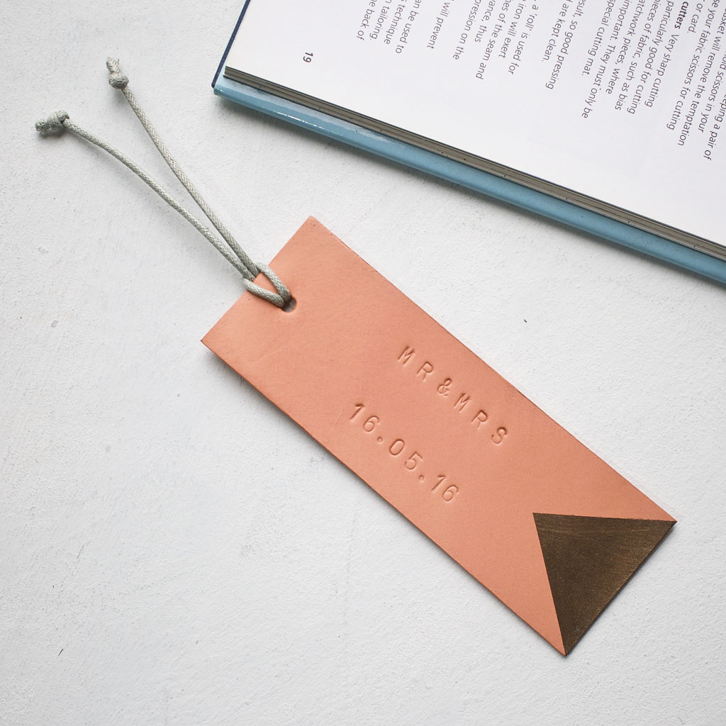 Leather - Colorful Engraved Bookmark with Tassel — MAYHEM MADE SIMPLE