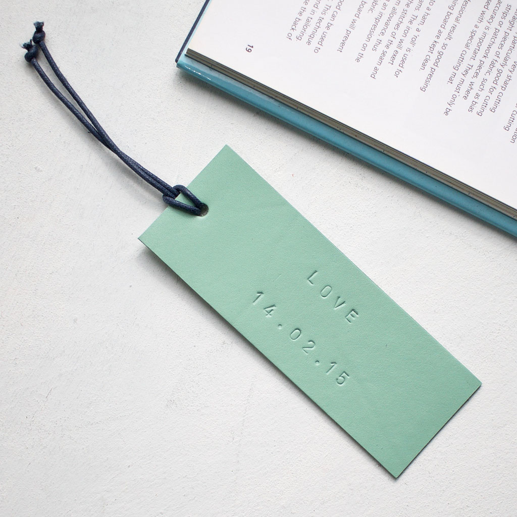 LUXURY LEATHER BOOKMARK - Swag And Tassel